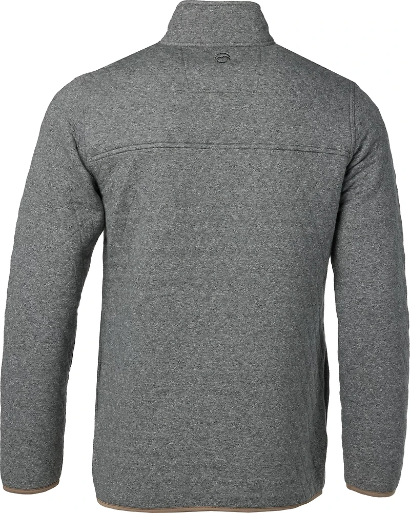 Magellan Outdoors Men's Campfire Quilted Quarter Snap Pullover
