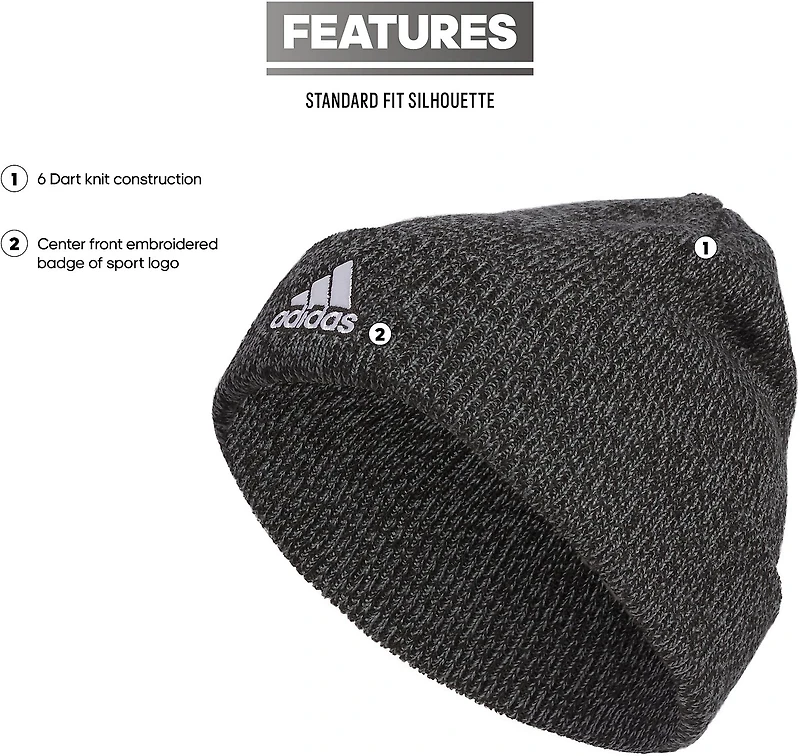 adidas Men's Team Issue Fold Beanie