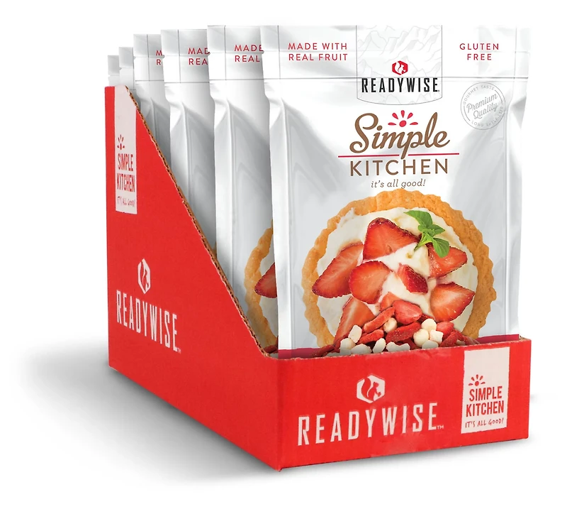 ReadyWise Simple Kitchen Strawberry Yogurt Tart Bites 6-Pack
