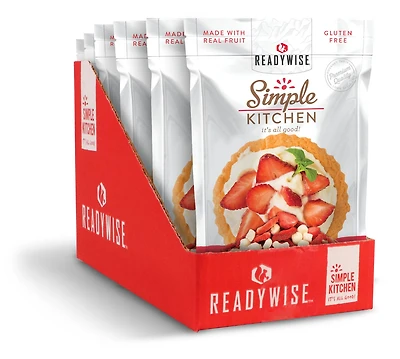 ReadyWise Simple Kitchen Strawberry Yogurt Tart Bites 6-Pack