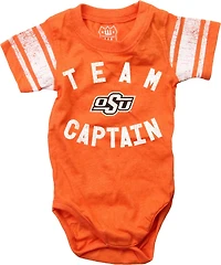 Wes and Willy Infants' Oklahoma State University Sleeve Stripe Onesie