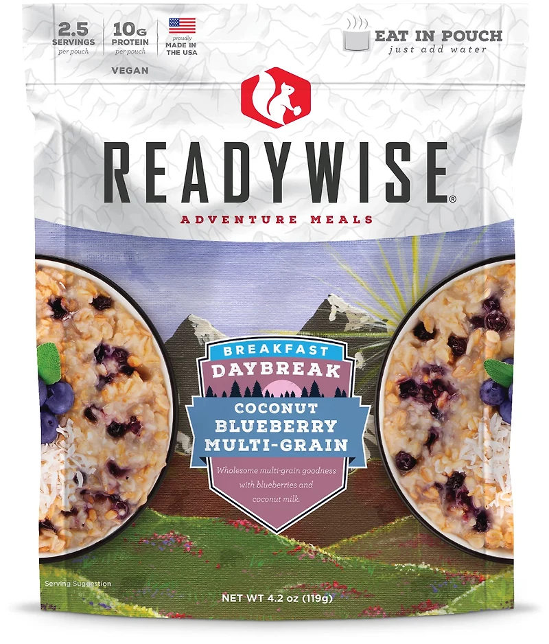 ReadyWise Daybreak Coconut Blueberry Multi-Grain