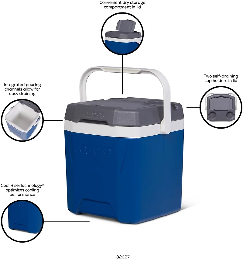 Igloo Quantum Hybrid 12 qt Cooler