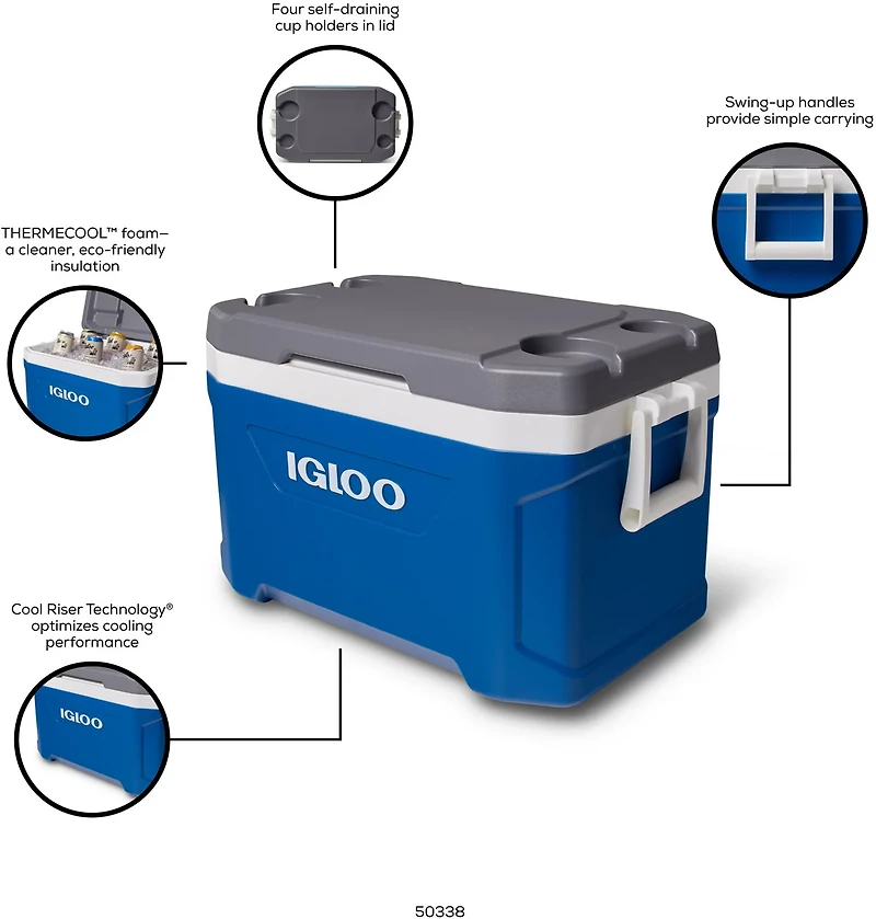 Igloo Sportsman Latitude 52 qt Cooler