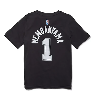 Nike Boys' San Antonio Spurs Victor Wembanyama 1 N&N Icon T-shirt