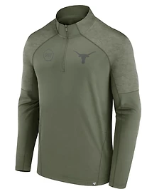Fanatics Men's University of Texas OHT Titan 1/4 Zip Shirt