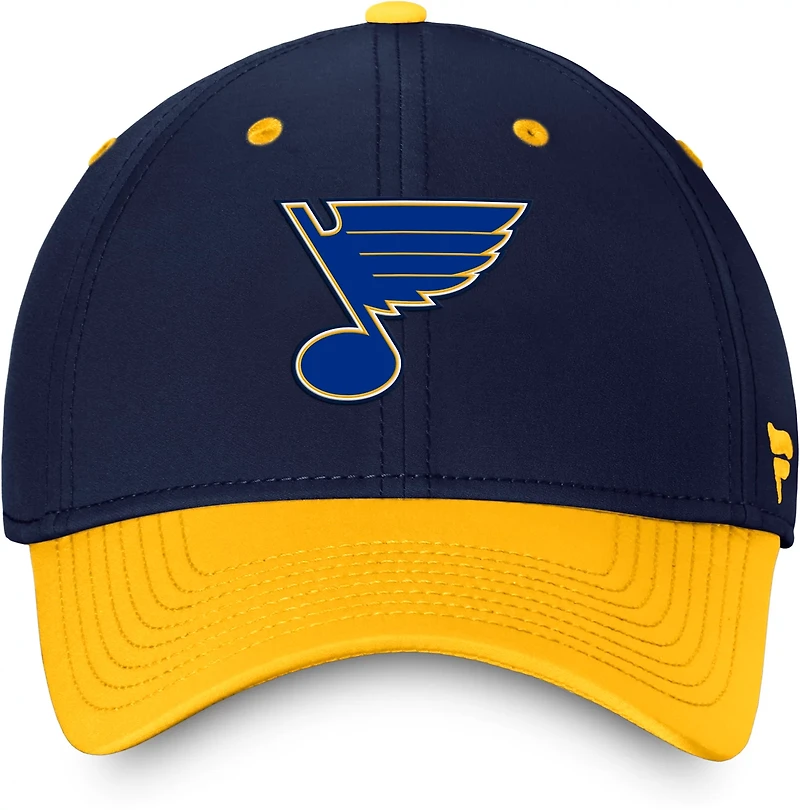 Fanatics Men's St. Louis Blues Authentic Pro Draft Structured Stretch Hat