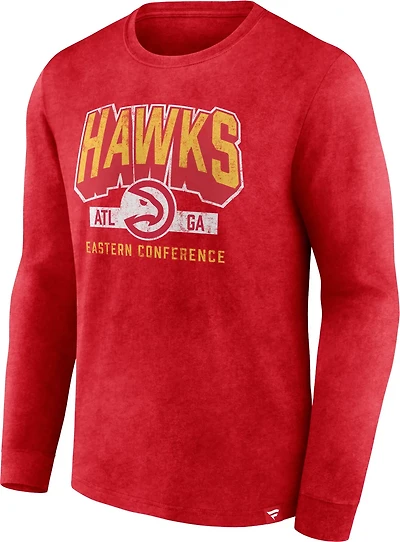 Fanatics Men's Atlanta Hawks Front Court Press Long Sleeve T-shirt
