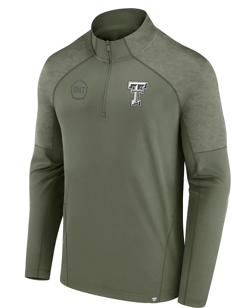 Fanatics Men's Texas Tech University OHT Titan 1/4 Zip Shirt