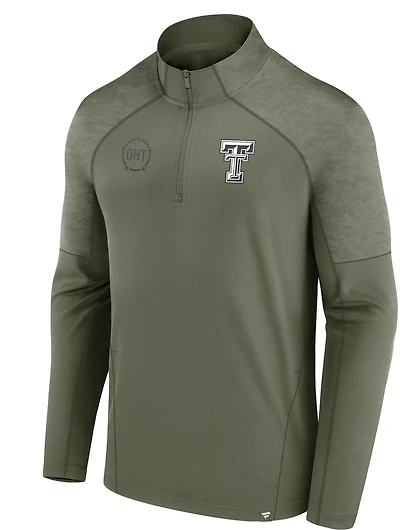 Fanatics Men's Texas Tech University OHT Titan 1/4 Zip Shirt