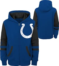 Outerstuff Boys' Indianapolis Colts Stadium Full-Zip Fleece Hoodie