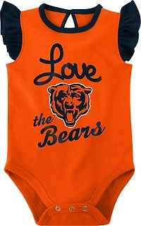 Outerstuff Infants' Chicago Bears Spread the Love 2-Piece Creeper Onesie Set