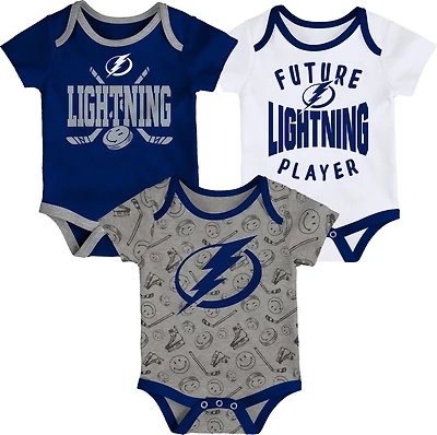 Outerstuff Infants' Tampa Bay Lightning Full Strength Creeper Set