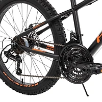Huffy Boys' Extent 24 18-Speed Mountain Bike