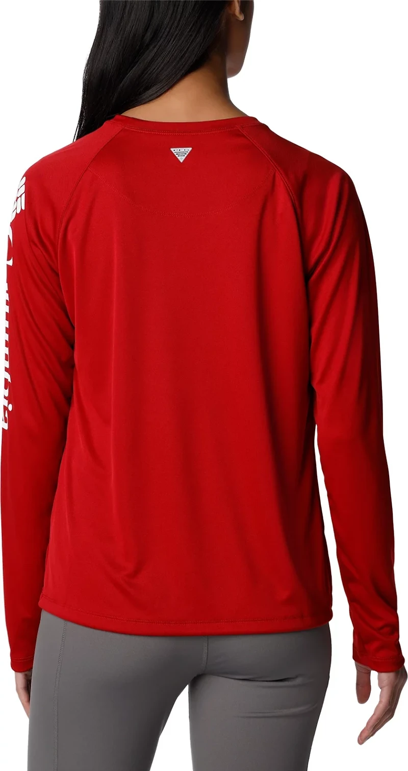 Columbia Sportswear Women's University of Arkansas Tidal Long Sleeve T-shirt