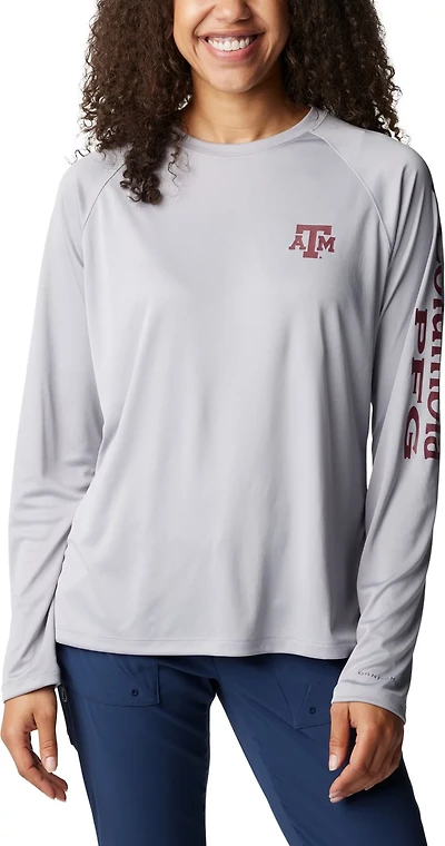 Columbia Sportswear Women's Texas A&M University Tidal Long Sleeve T-shirt