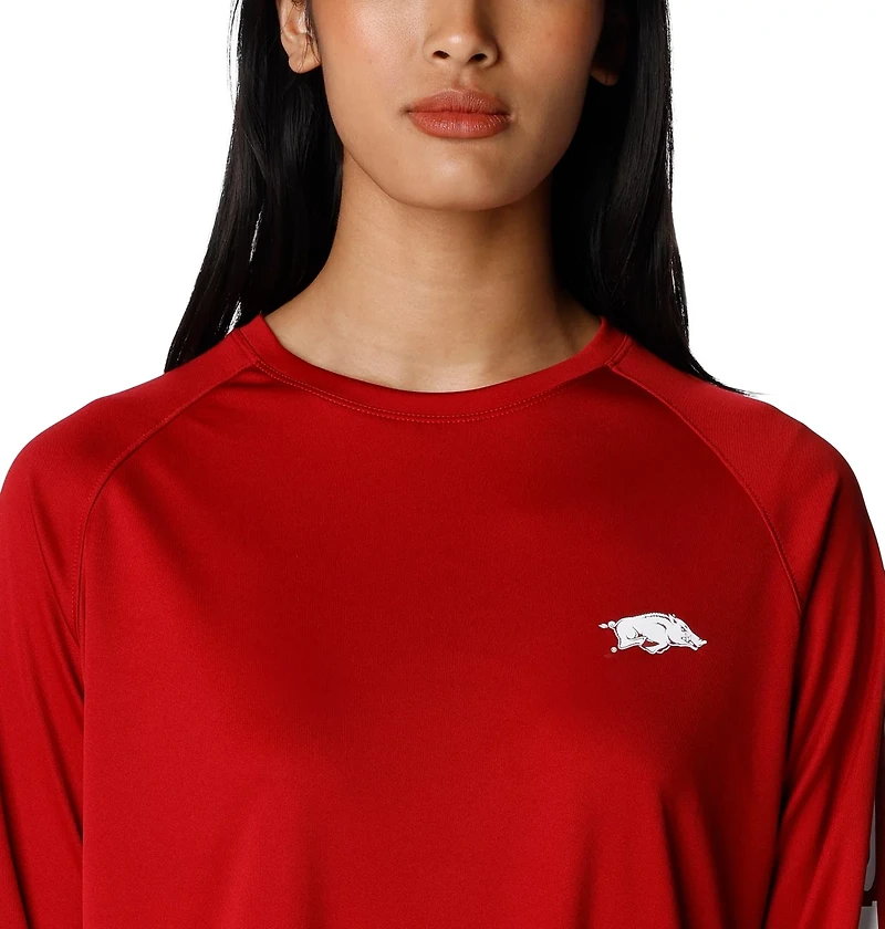 Columbia Sportswear Women's University of Arkansas Tidal Long Sleeve T-shirt