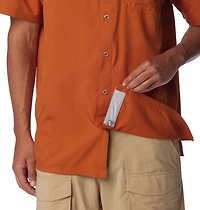 Columbia Sportswear Men's University of Texas PFG Slack Tide Camp Button Down Shirt