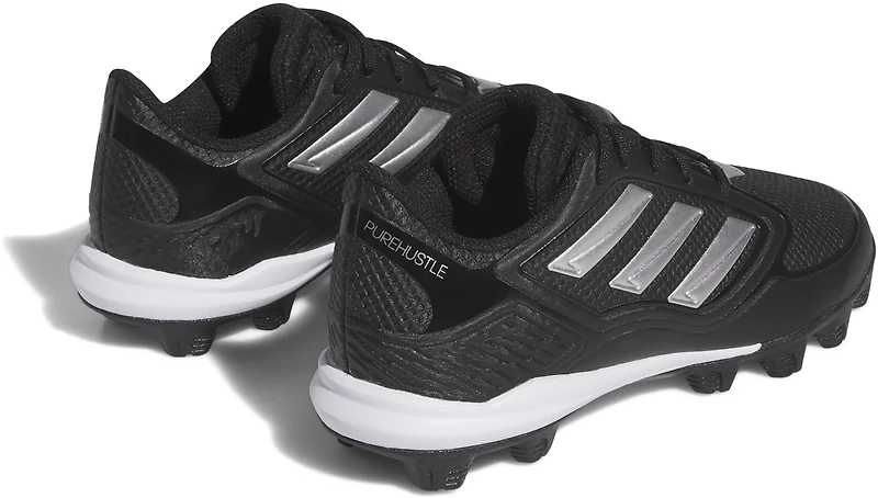 adidas Girls' PureHustle 3 MD Baseball Cleats