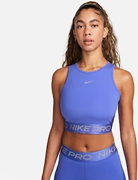 Nike Women's Dri-FIT Shine Cropped Tank Top