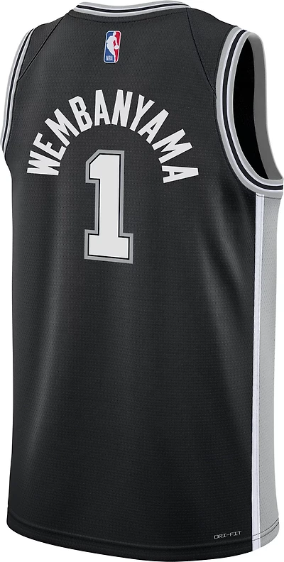 Nike Boys' San Antonio Spurs Victor Wembanyama 1 Icon Swingman Jersey