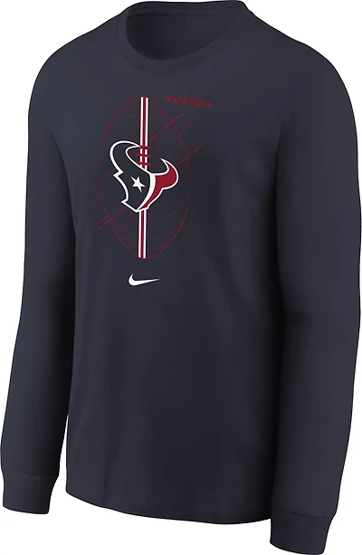 Nike Boys' - Houston Texans Icon Long Sleeve T-shirt
