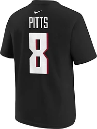 Nike Boys' Atlanta Falcons Kyle Pitts 8 N&N T-shirt