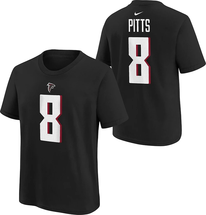 Nike Boys' Atlanta Falcons Kyle Pitts 8 N&N T-shirt