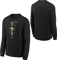 Nike Boys' New Orleans Saints Icon Long Sleeve T-shirt