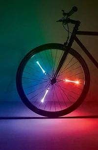 Brightz Spin LED Bicycle Spoke Tube Lights 3-Pack