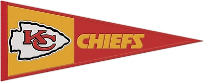 WinCraft Kansas City Chiefs 13 in x 32 in Wool Pennant