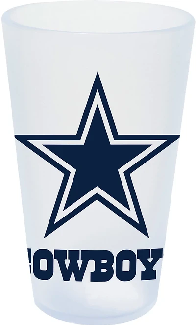 WinCraft Dallas Cowboys Ice Silicone Pint Glass