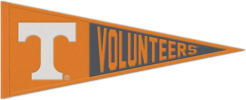 WinCraft University of Tennessee 13 in x 32 in Primary Wool Pennant