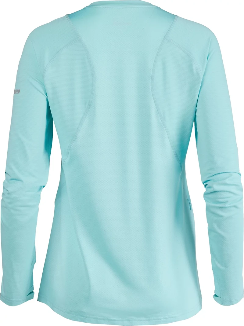BCG Women's Run Texture Long Sleeve Top