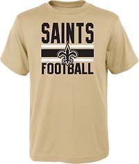 Outerstuff Boys' 8-20 New Orleans Saints Fan Fave 3-in-1 Combo T-shirt