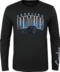 Outerstuff Boys' 8-20 Carolina Panthers Fan Fave 3-in-1 Combo T-shirt