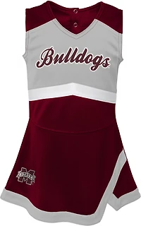 Outerstuff Toddlers' Mississippi State University Cheer Captain Dress