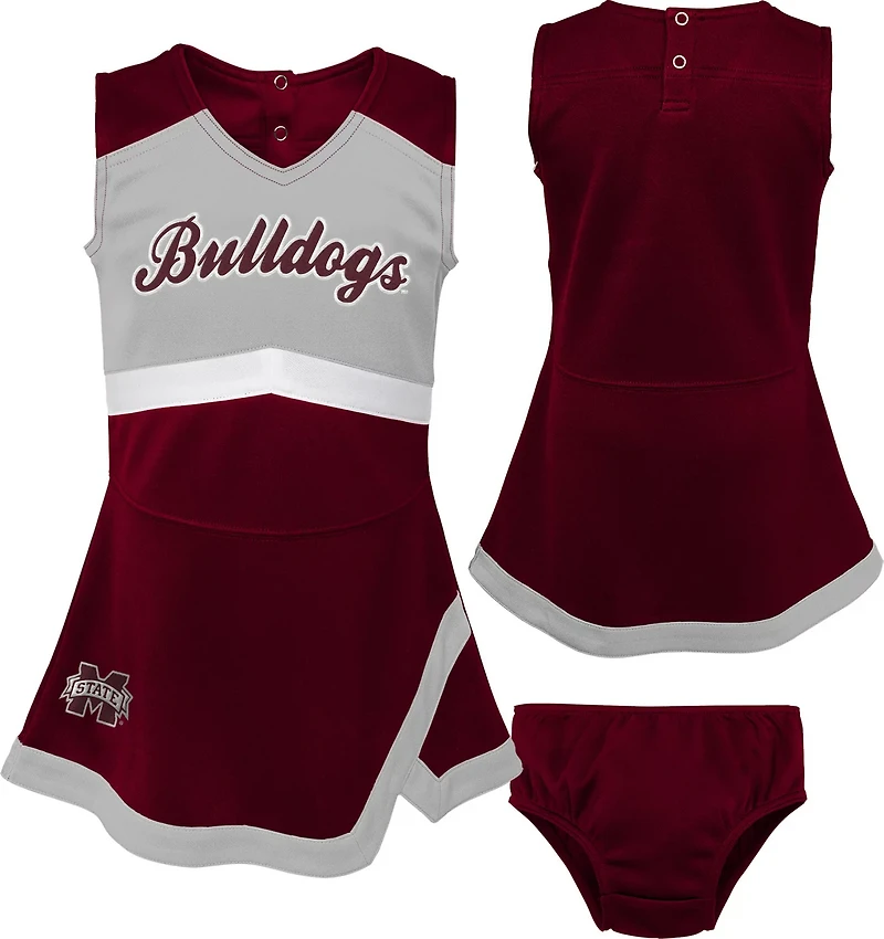Outerstuff Toddlers' Mississippi State University Cheer Captain Dress