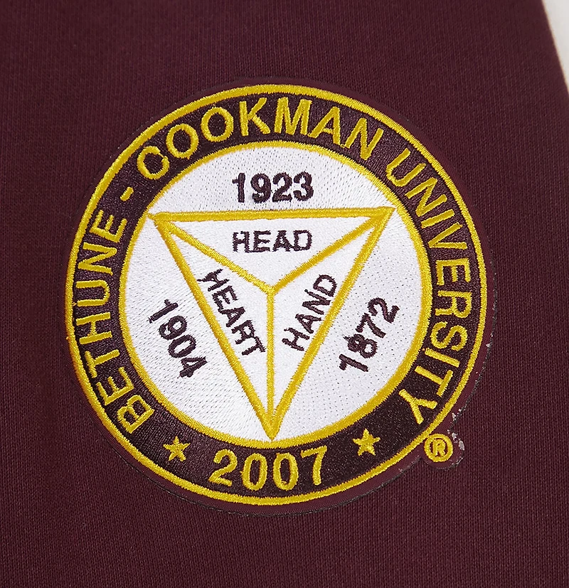 Pro Standard Men's Bethune-Cookman University Classic Stacked Logo Hoodie