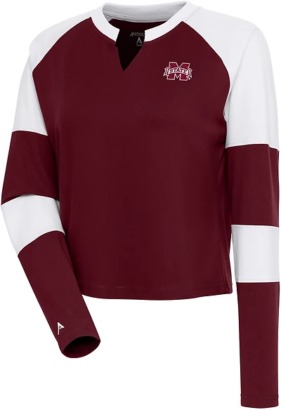 Antigua Women's Mississippi State University Pepper Long Sleeve Top