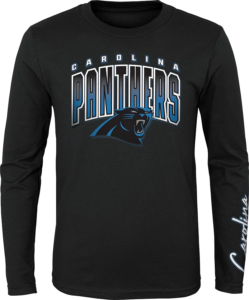 Outerstuff Boys' 4-7 Carolina Panthers Fan Fave 3-in-1 Combo T-shirt