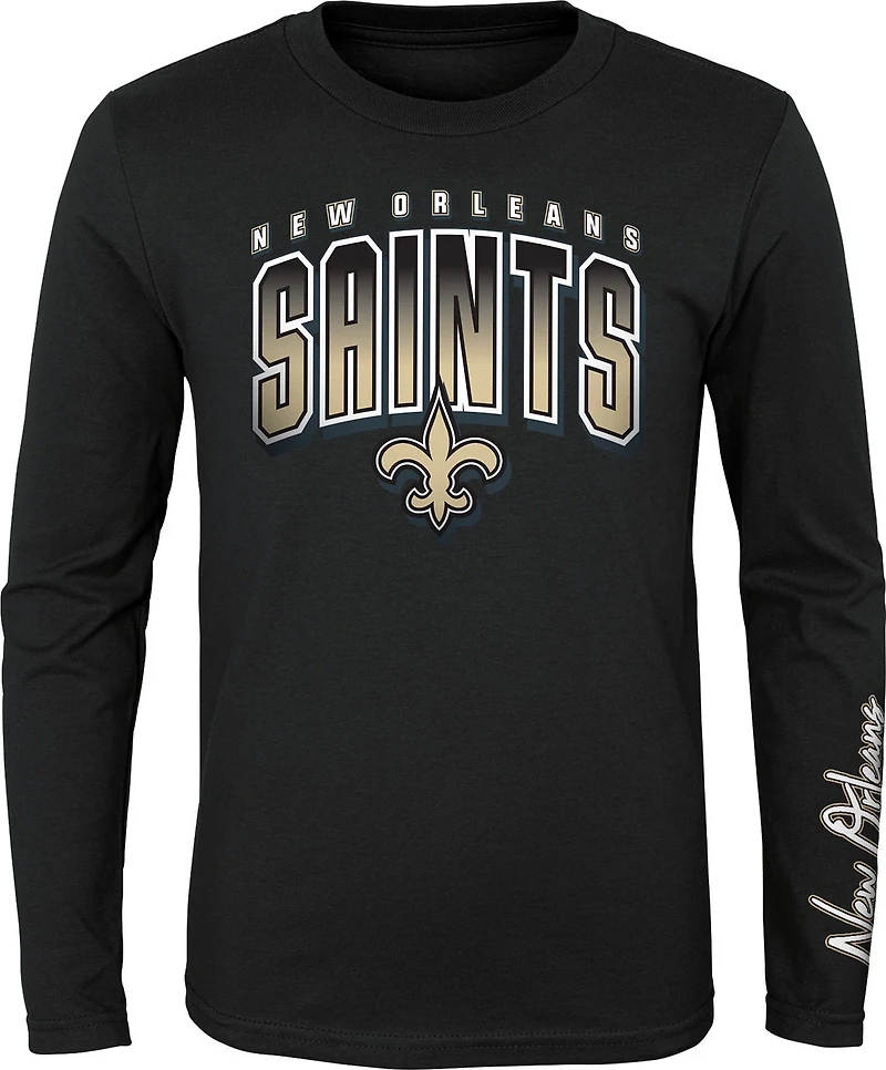 Outerstuff Boys' 8-20 New Orleans Saints Fan Fave 3-in-1 Combo T-shirt