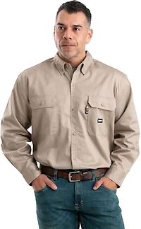 Berne Men's FR Button-Down Workshirt