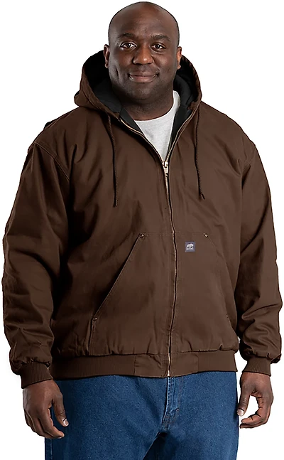 Berne Men's Original Washed Hooded Jacket