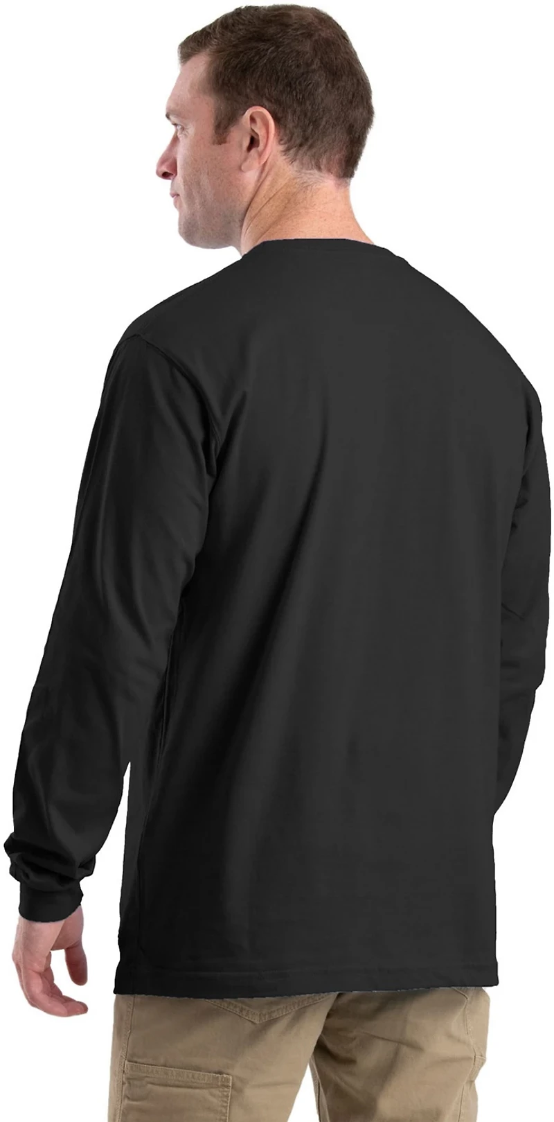 Berne Men's Heavyweight Long Sleeve Pocket T-shirt