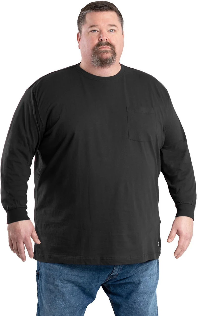 Berne Men's Heavyweight Long Sleeve Pocket T-shirt