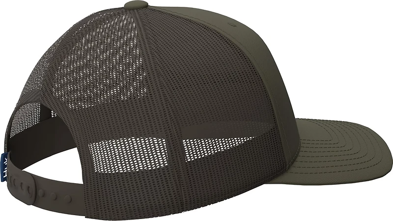 Huk Adult Bass Logo Trucker Cap