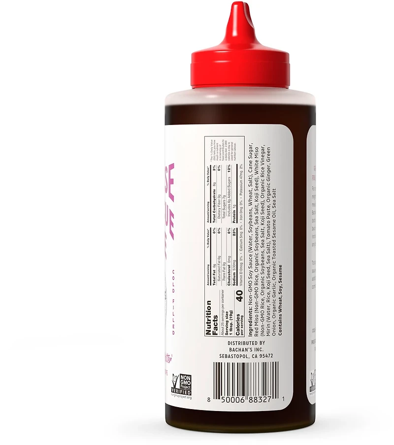 Bachan's Miso Japanese 17 oz BBQ Sauce