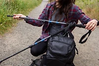 Cascade Mountain Tech Carbon Fiber Quick Lock Trekking Poles