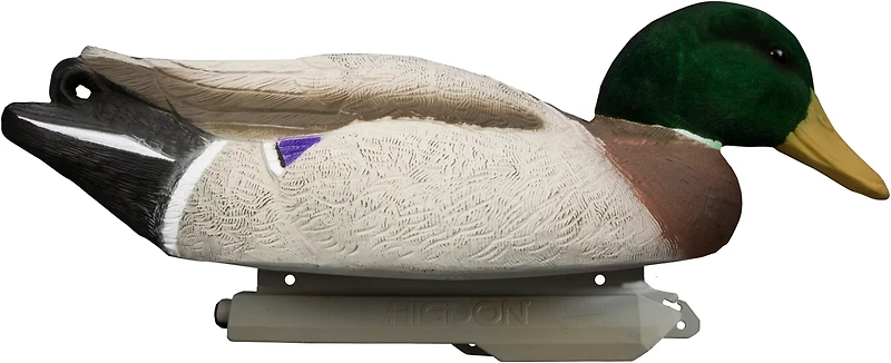Higdon Outdoors Battleship Mallard Foam Filled Flocked Head 6-Pack